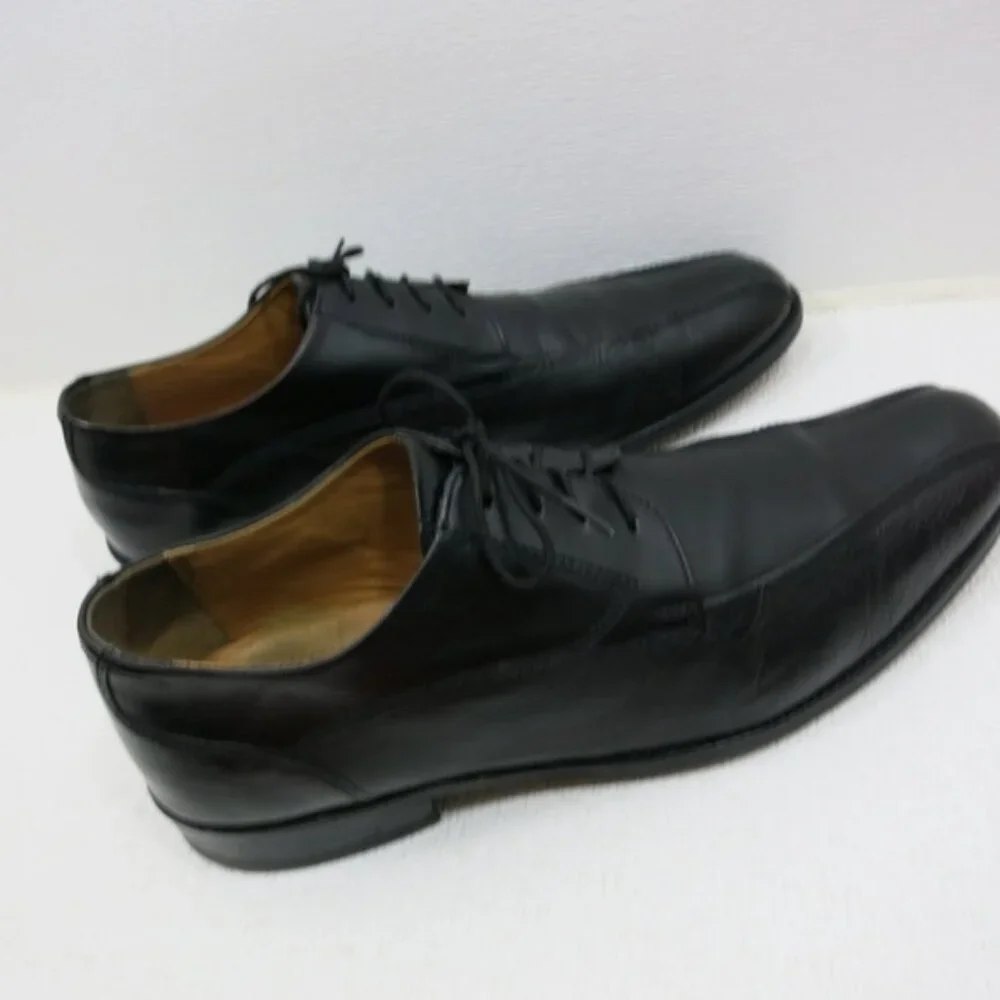 Johnston & Murphy Leather Split Top Oxfords Dress Footwear Men's Shoes 12 M